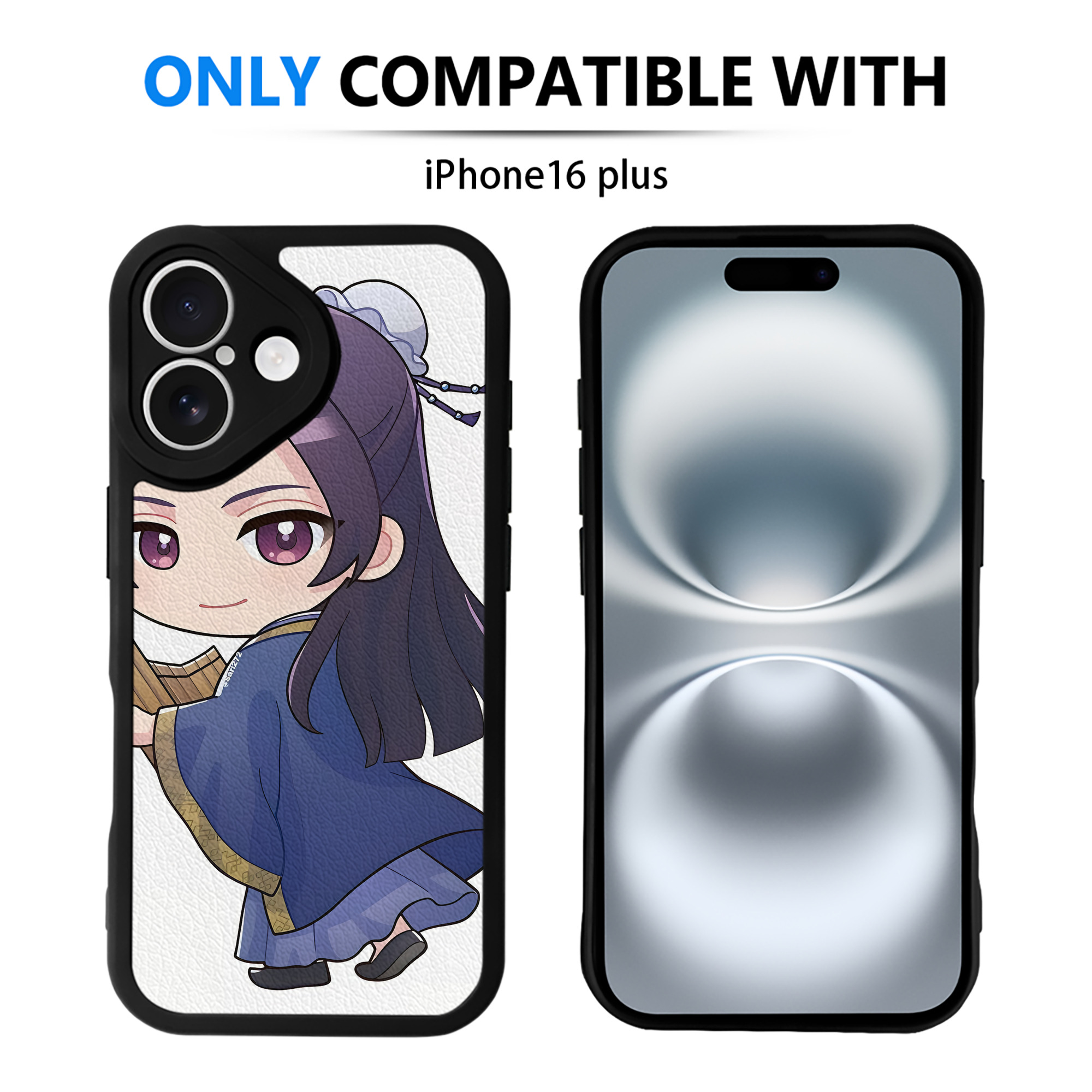 薬屋のひとりごと The Apothecary Diaries 【iPhone 16シリーズ対応】シリコンスマホケース（レザー調） 材質：シリコン